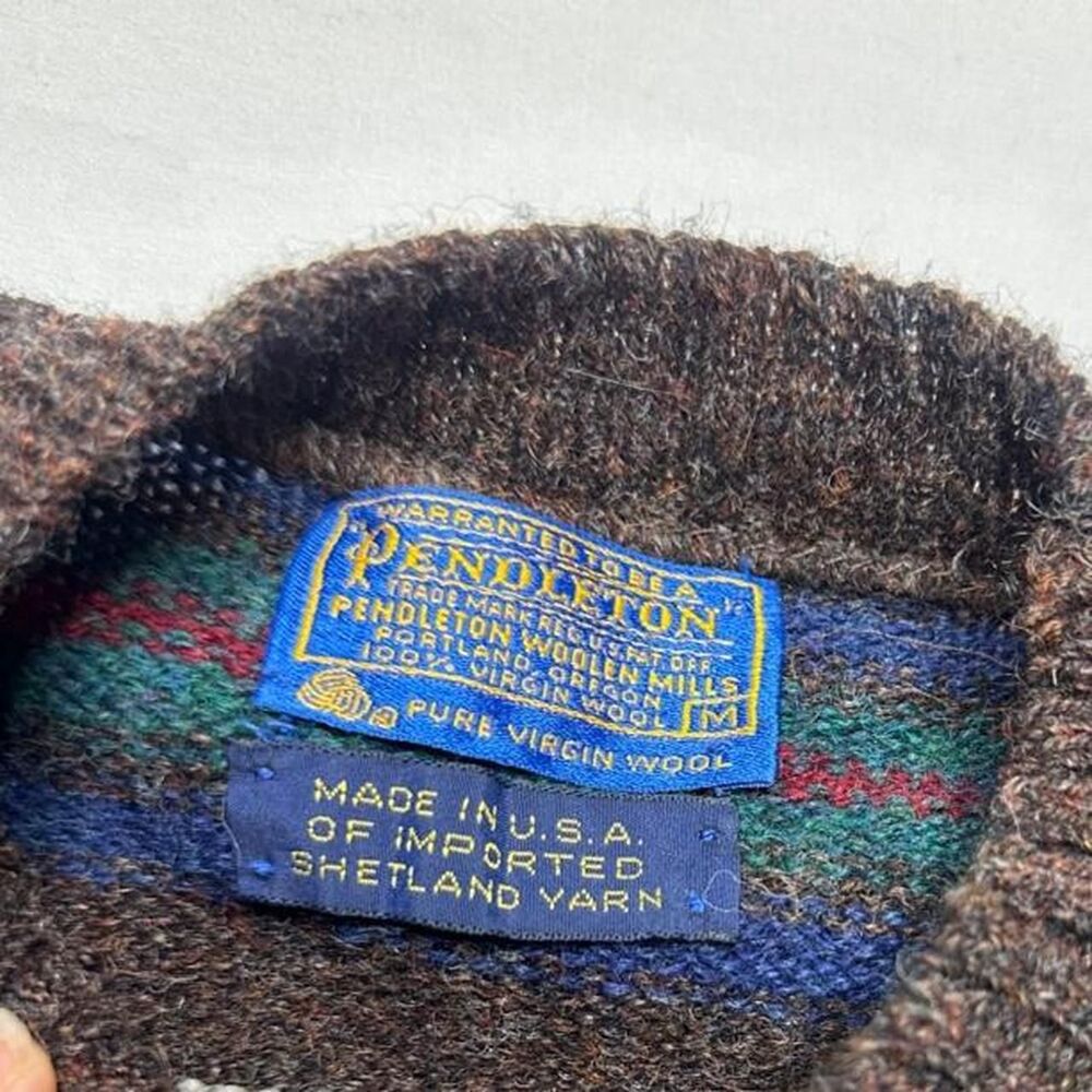 Pendleton Men's multi Jumper - Picture 6 of 6